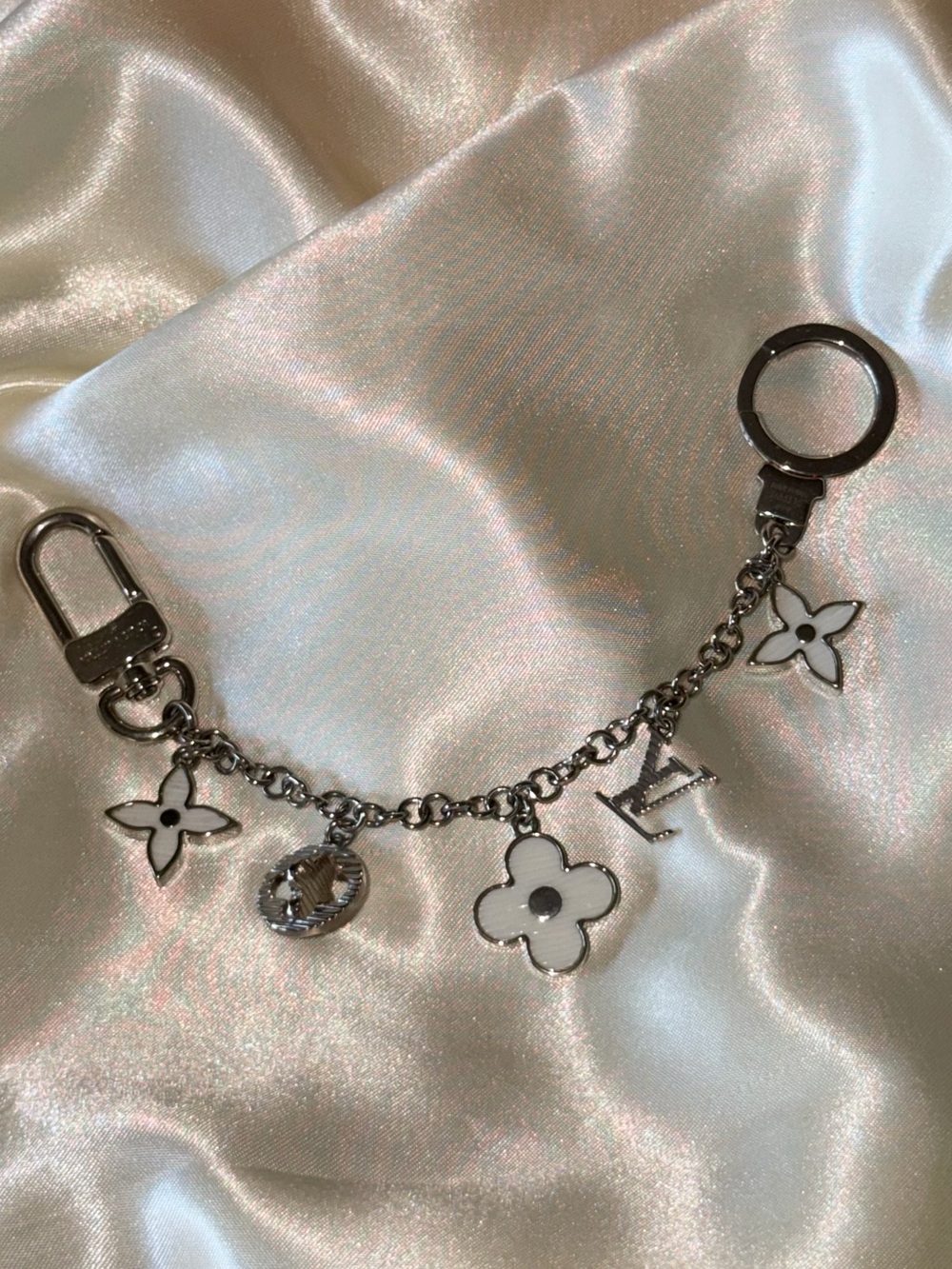 Authentic LV Fleur D Epi Bag Charm and Key Holder - Picture 5 of 5